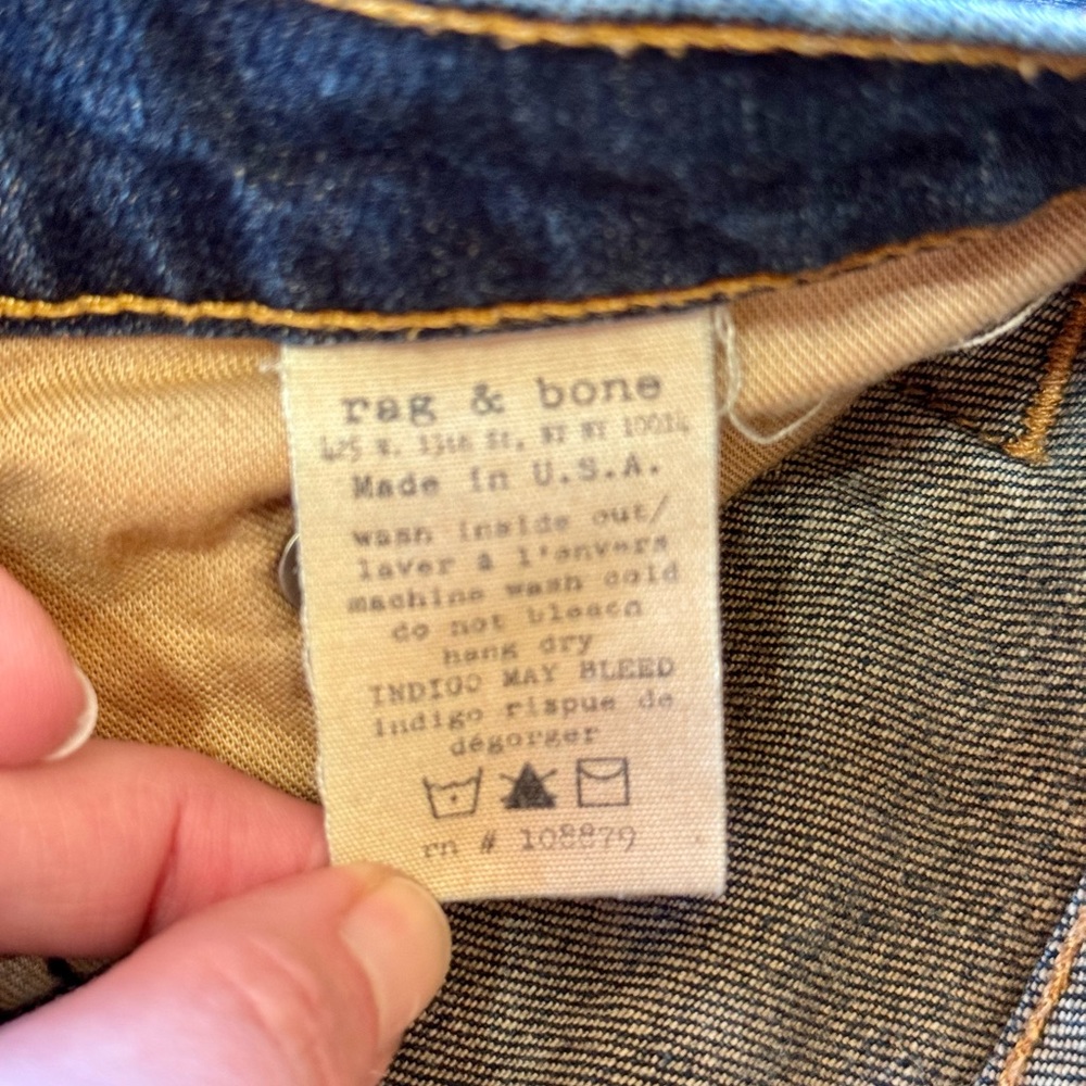 rag & bone The Dre Slim Boyfriend Jeans - Picture 6 of 14